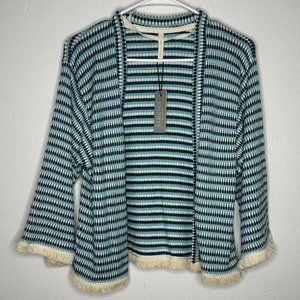 NWT Yargici Cardigan Women's Size Large Made in Turkey